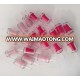 Mini plastic red check valve for aquarium