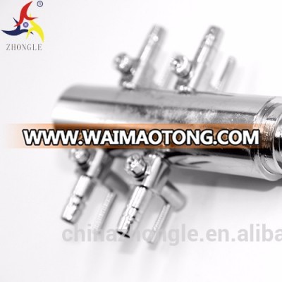 4 outlet way metal air control valve